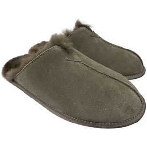 Member's Mark Men's Indoor/Outdoor Sheepskin & Wool Lined Slipper - Grey